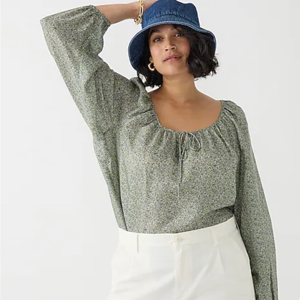 NWT JCrew Floral Top